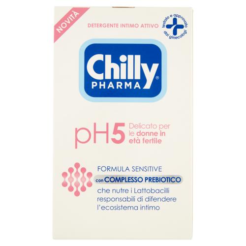 Chilly Pharma Detergente Intimo Attivo pH5 Delicato per le donne in età fertile 250 ml