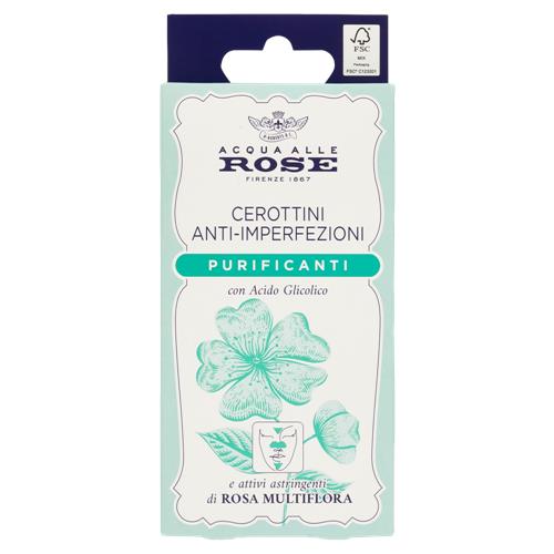 Acqua alle Rose Cerottini Anti-Imperfezioni Purificanti 4 Cerottini Naso + 4 Cerottini Fronte/Mento