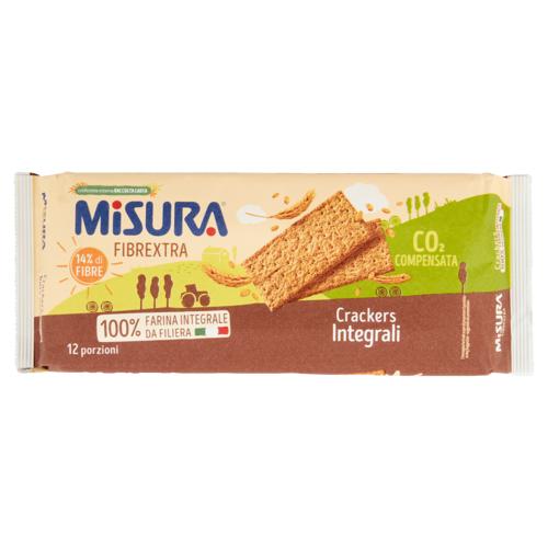 Misura Fibrextra Crackers Integrali 385 g