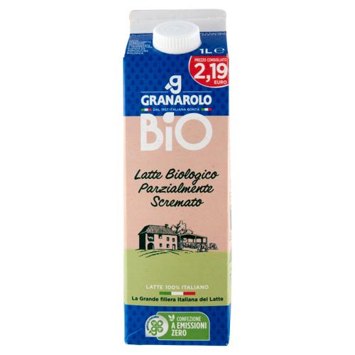 Granarolo Bio Latte Biologico Parzialmente Scremato 1 L
