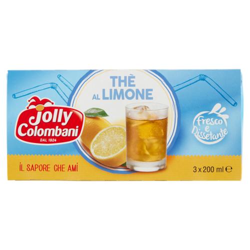 Jolly Colombani Thè al Limone 3 x 200 ml