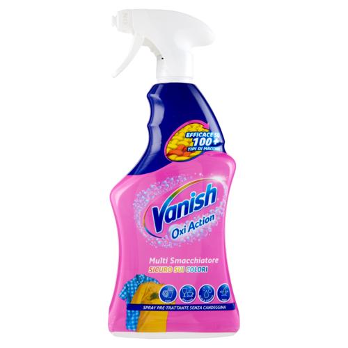 Vanish Oxi Action Multi Smacchiatore Spray Pre-Trattante Senza Candeggina 725 ml