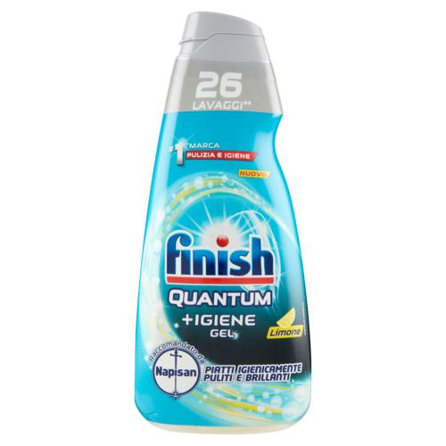 Finish Ultimate + Igiene Gel Napisan Lemon liquido lavastoviglie 26 lavaggi 560 ml