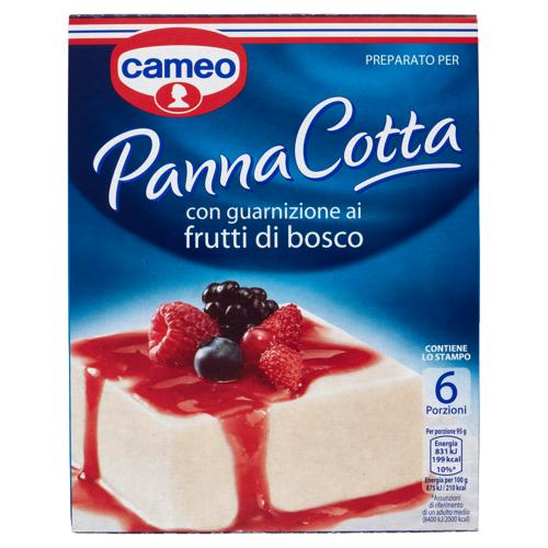 cameo Preparato per Panna Cotta con guarnizione ai frutti di bosco 107 g