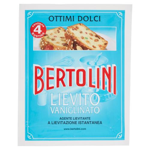 Bertolini Lievito Vaniglinato 4 x 16 g