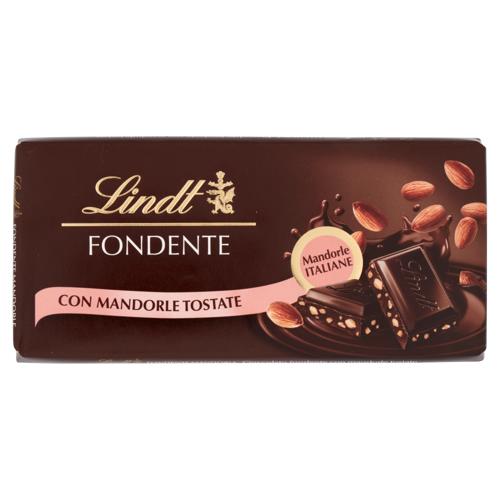 Lindt Gamme Bleue Tavoletta Cioccolato fondente Mandorle 100 g