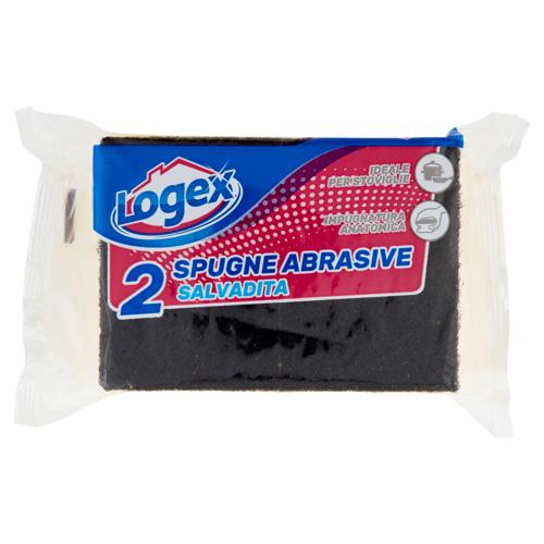 Logex Spugne Abrasive Salvadita 2 pz