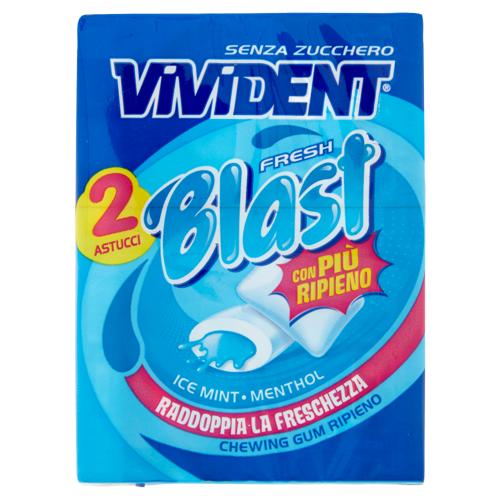 Vivident Fresh Blast Ice Mint Menthol 2 x 30 g