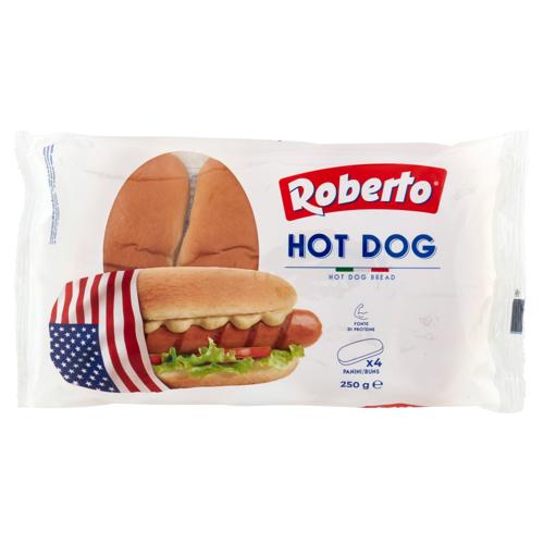 Roberto Hot Dog 4 Panini 250 g