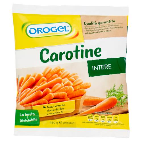 Orogel Carotine Intere Surgelati 450 g