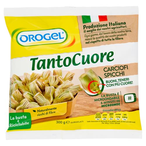 Orogel TantoCuore Carciofi Spicchi Surgelati 300 g