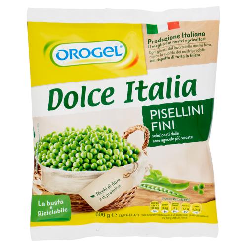 Orogel Dolce Italia Piselli Fini Surgelati 600 g