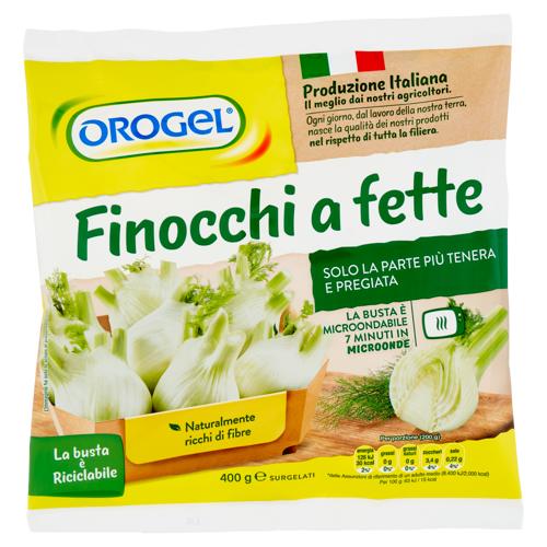 Orogel Finocchi a fette Surgelati 400 g