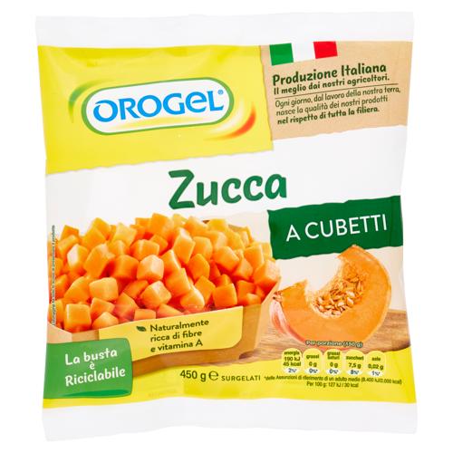 Orogel Zucca a Cubetti Surgelati 450 g
