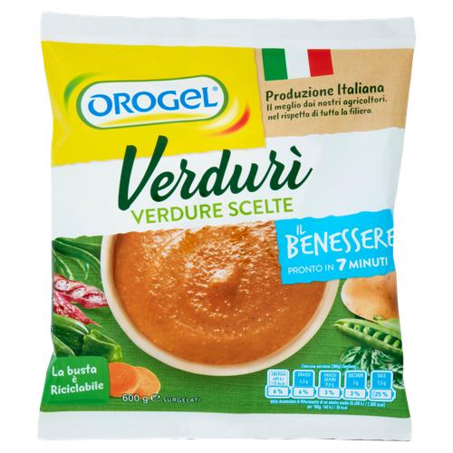 Orogel Il Benessere Verdurì Verdure Scelte Surgelati 600 g