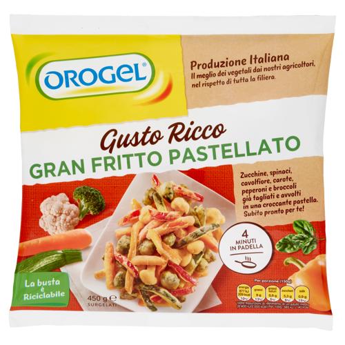 Orogel Gusto Ricco Gran Fritto Pastellato Surgelati 450 g