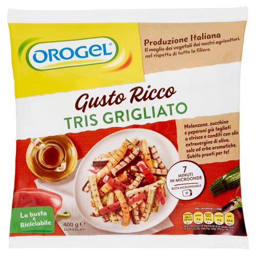 Orogel Gusto Ricco Tris Grigliato Surgelati 400 g