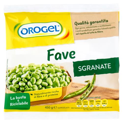 Orogel Fave Sgranate Surgelati 450 g