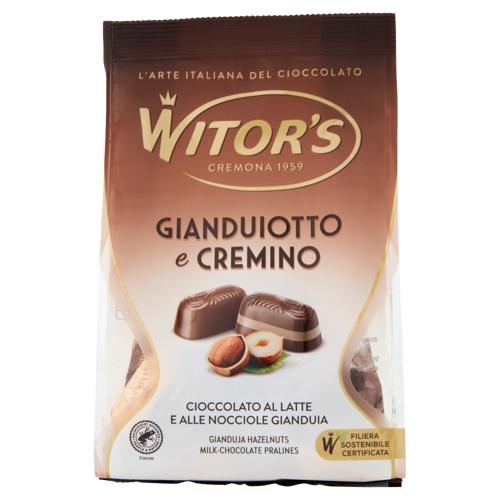 Witor's Gianduiotto e Cremino Cioccolato al Latte e alle Nocciole Gianduia 200 g