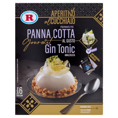 Rebecchi Pasticceria Creativa Preparato per Panna Cotta Gourmet al Gusto Gin Tonic 89,5 g