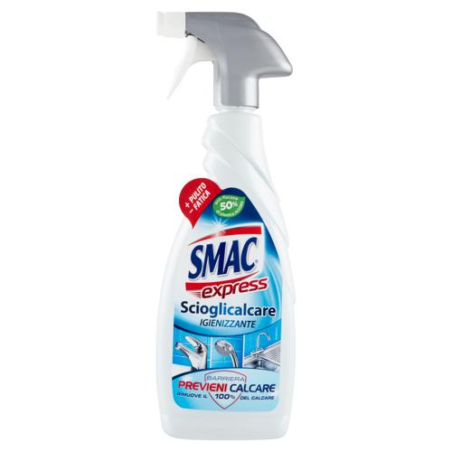 Smac Express Scioglicalcare Spray con Barriera Previeni Calcare, Azione igienizzante, 650 ml