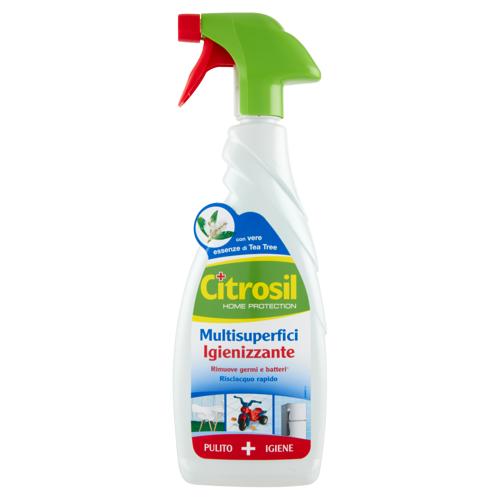 Citrosil Home Protection - Detergente Multisuperfici Igienizzante germi e batteri Tea Tree, 650 ml