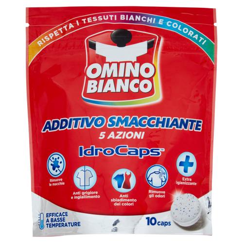 Omino Bianco Additivo Smacchiante IdroCaps 10 caps 200 g