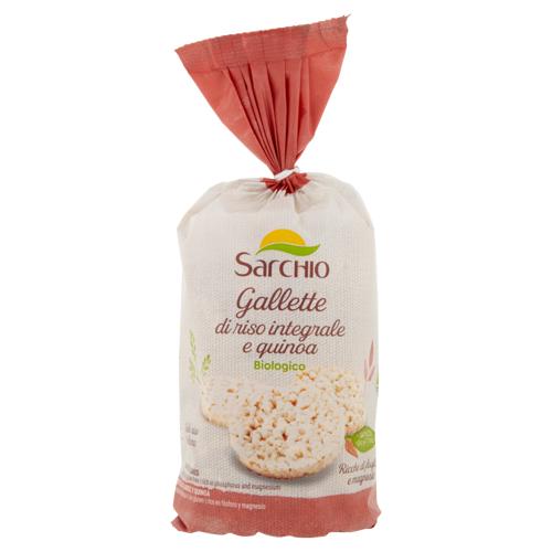 Sarchio Gallette di riso integrale e quinoa Biologica 100 g