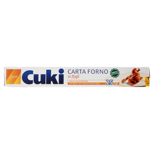 Cuki Cuoce Carta Forno in fogli (25 fogli)