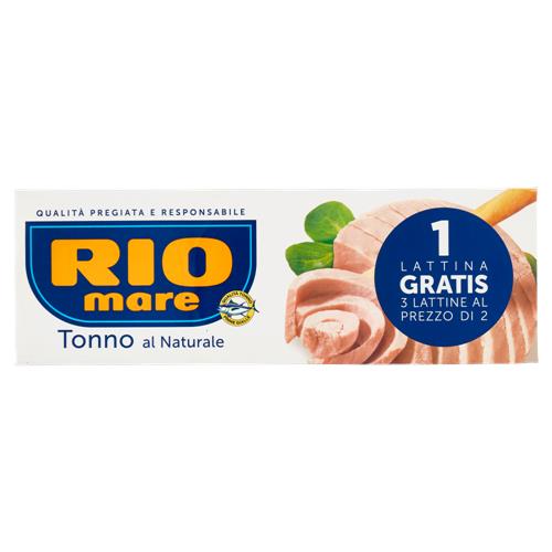 Rio mare Tonno al Naturale 3 x 80 g