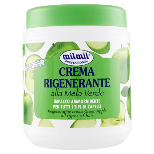 milmil Professional Crema Rigenerante alla Mela Verde 1000 ml