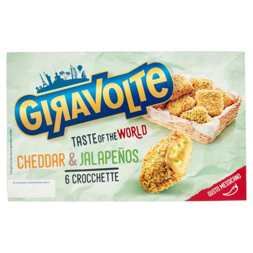 Giravolte Taste of the World Cheddar & Jalapeños 6 x 28 g