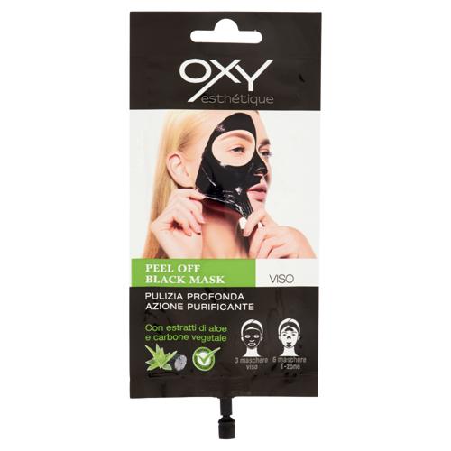 Oxy esthétique Peel Off Black Mask Viso 3 Maschere viso 6 Maschere T-zone 20 ml