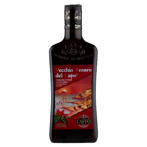 Caffo Vecchio Amaro del Capo Liquore d'Erbe di Calabria al peperoncino piccante 70 cl