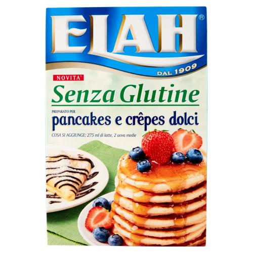 Elah Senza Glutine Preparato per pancakes e crêpes dolci 280 g