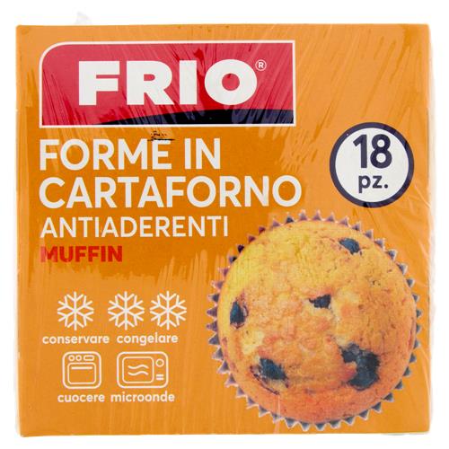 Frio Forme in Cartaforno Antiaderenti Muffin 18 pz