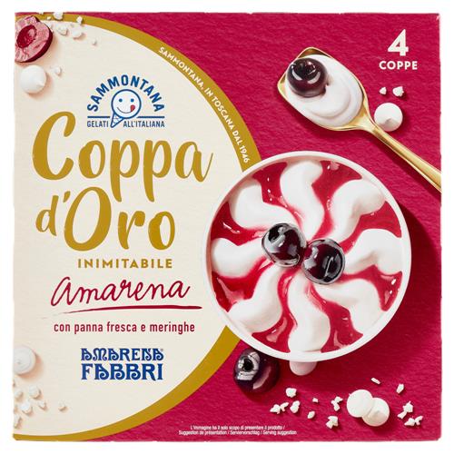 Sammontana Coppa d'Oro Amarena Fabbri 4 x 90 g