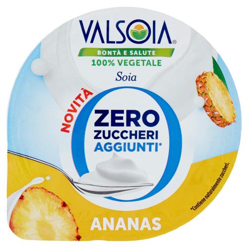 Valsoia Bontà e Salute Yogurt Ananas Senza Zuccheri Aggiunti 130 g