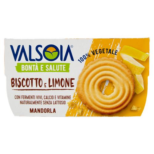 Valsoia Bontà e Salute Biscotto e Limone Mandorla 2 x 115 g