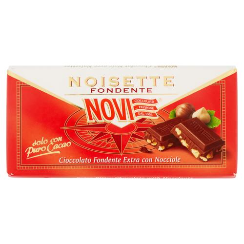 Novi Noisette Fondente Cioccolato Fondente Extra con Nocciole 100 g