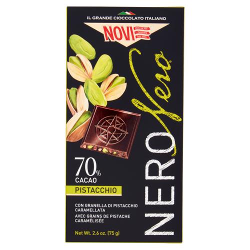 Novi NeroNero 70% Cacao Pistacchio 75 g