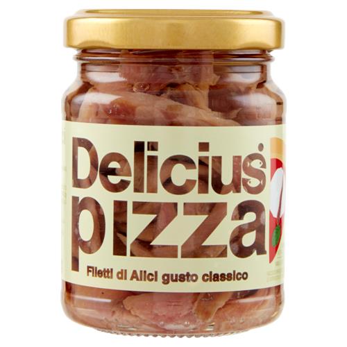 Delicius pizza Filetti di Alici gusto classico 145 g