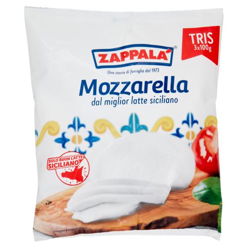 Zappalá Mozzarella dal miglior latte siciliano 3 x 100 g