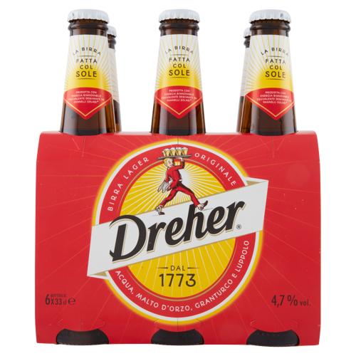 Dreher Birra Lager Originale 6 x 33 cl