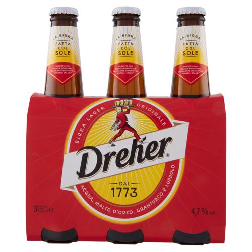 Dreher Birra Lager Originale 3 x 33 cl