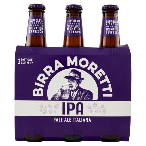 Birra Moretti IPA 3 x 33 cl