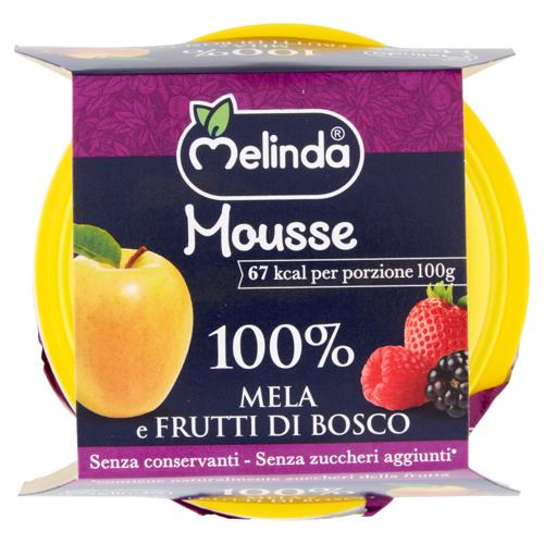 Melinda Mousse mela Golden e frutti di bosco 2 x 100 g