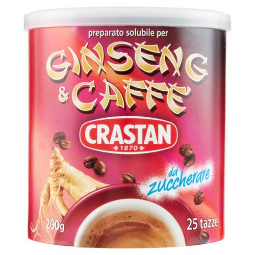 Crastan preparato solubile per Ginseng & Caffè da zuccherare 200 g