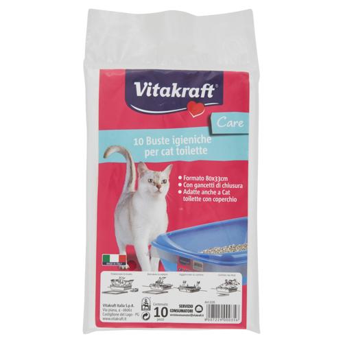 Vitakraft Care Buste per cat toilette 10 pz