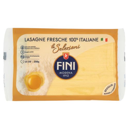 Fini le Selezioni Lasagne Fresche 100% Italiane 250 g